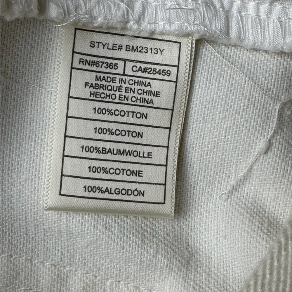 NEW BB Dakota by Steve Madden Womens White Denim Skort - Size XL